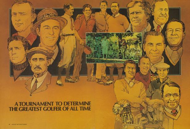 A TOURNAMENT TO DETERMINE THE GREATEST GOLFER OF ALL TIME