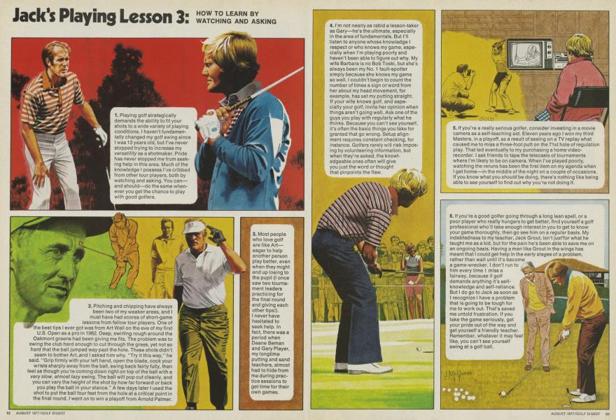 Jack's Playing Lesson 3: How to Learn by Watching and Asking