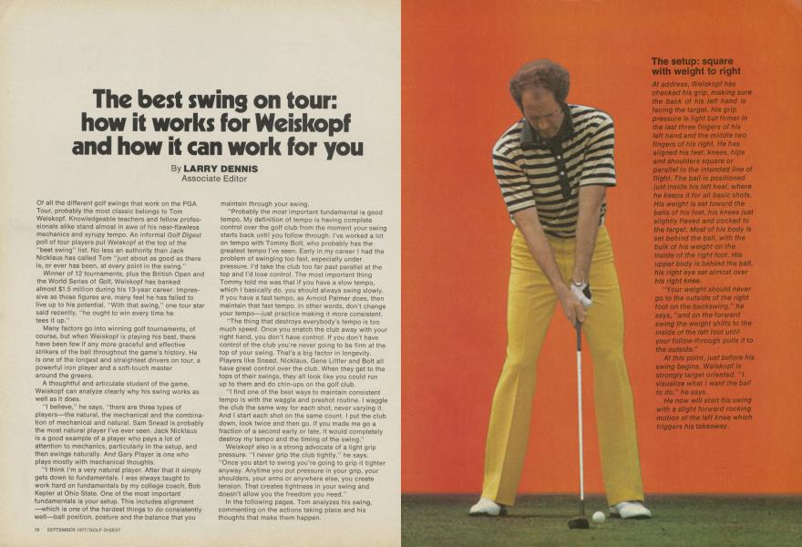 The best swing on tour: how it works for Weiskopf and how it can work for you