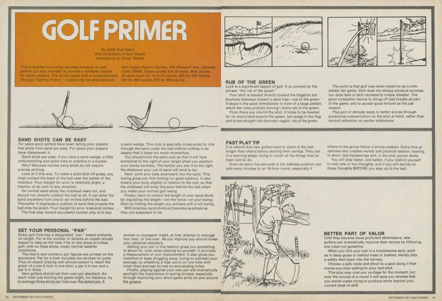GOLF PRIMER