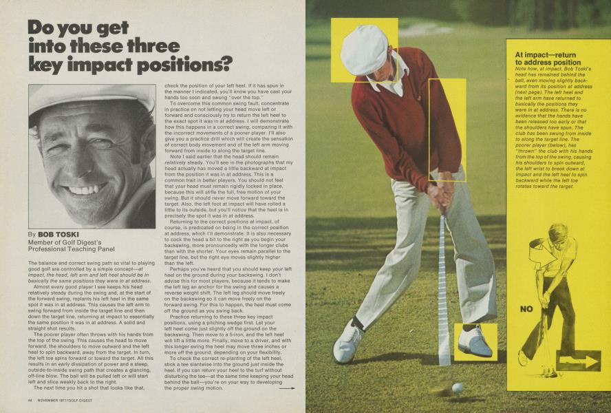 Do you get into these three key impact positions?