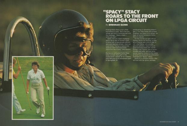 "SPACY” STACY ROARS TO THE FRONT ON LPGA CIRCUIT