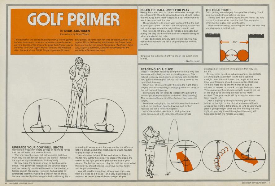 GOLF PRIMER