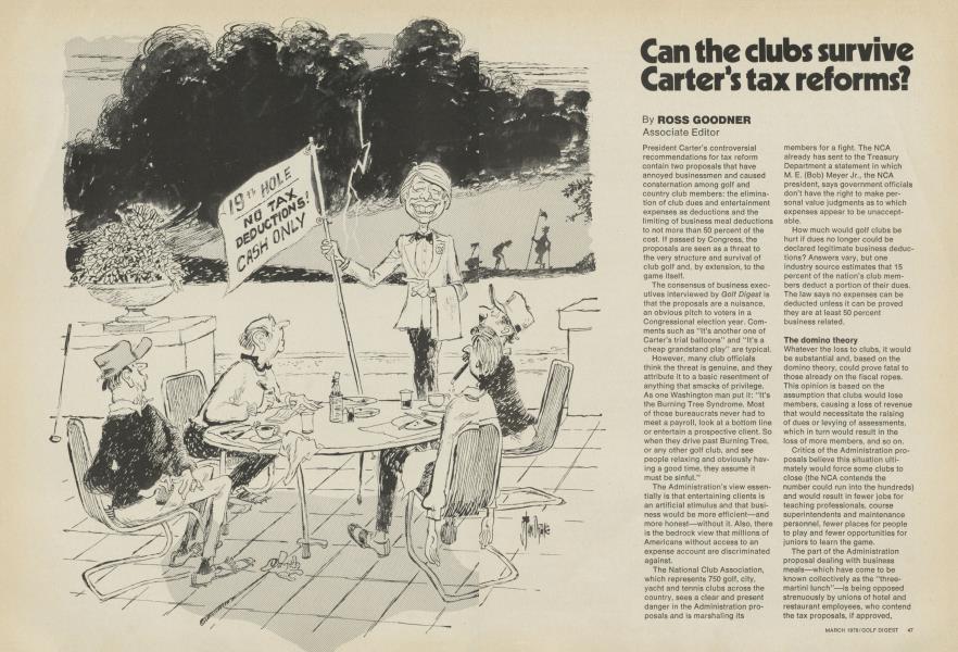 Can the clubs survive Carter’s tax reforms?