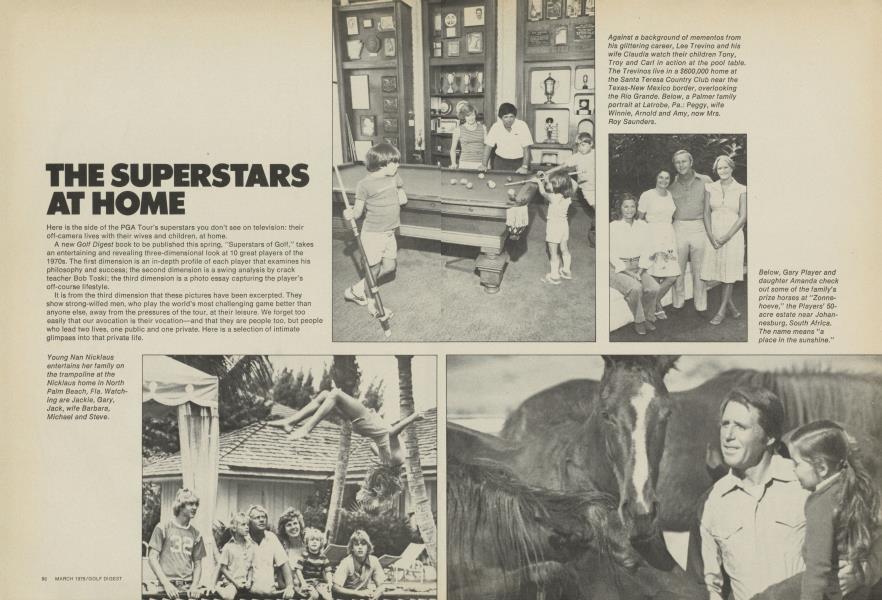 THE SUPERSTARS AT HOME