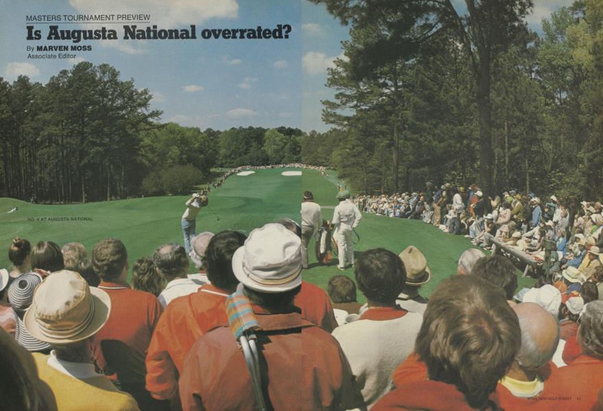 Is Augusta National overrated?
