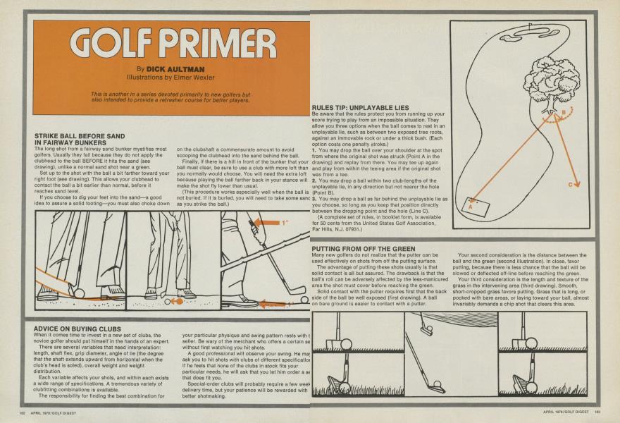 GOLF PRIMER
