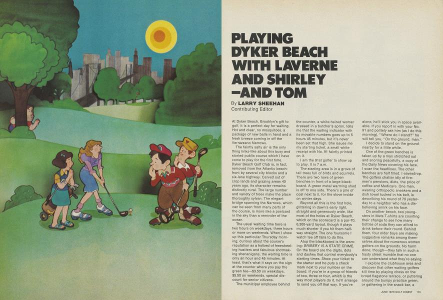 PLAYING DYKER BEACH WITH LAVERNE AND SHIRLEY -AND TOM