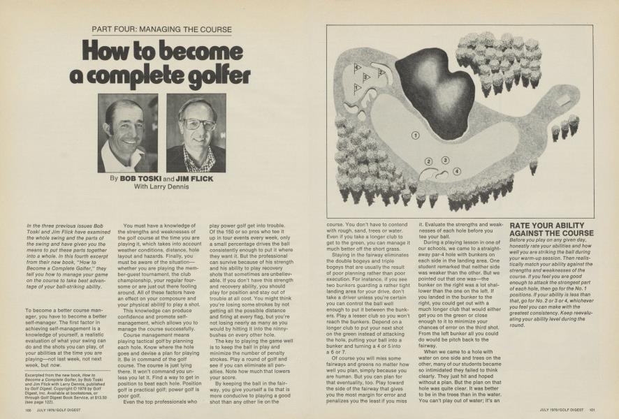 How to become a complete golfer