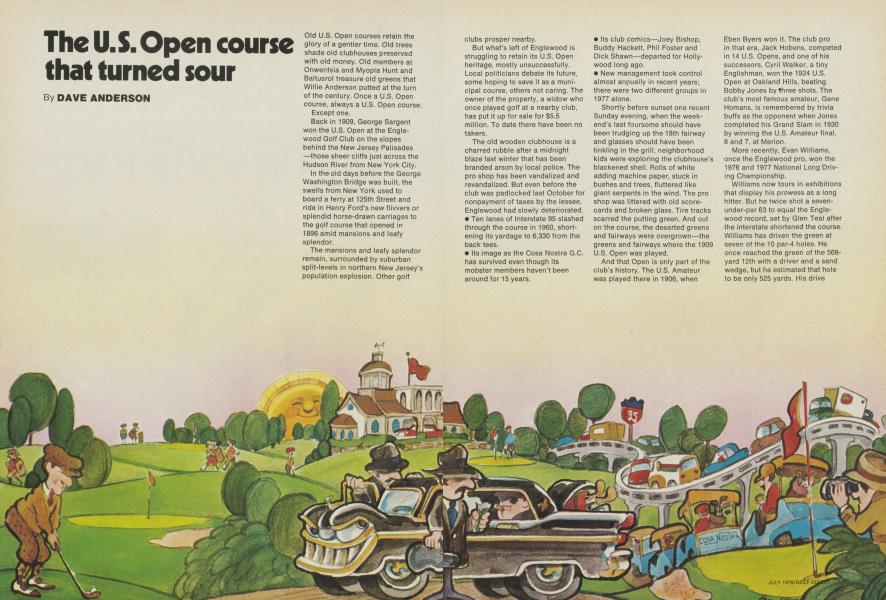The U.S.Open course that turned sour