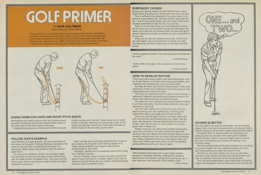 GOLF PRIMER