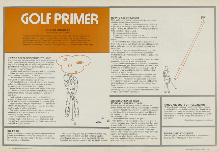 GOLF PRIMER