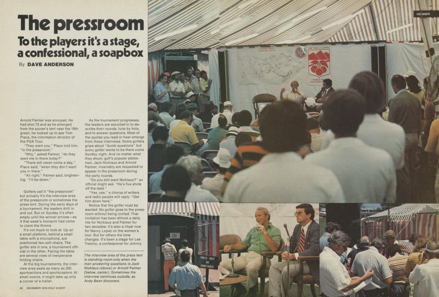 The pressroom