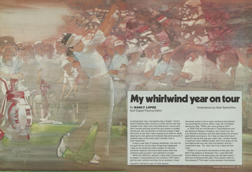 My whirlwind year on tour