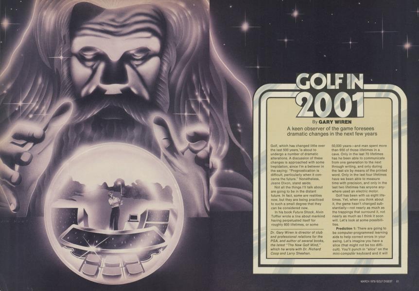 GOLF IN 2001