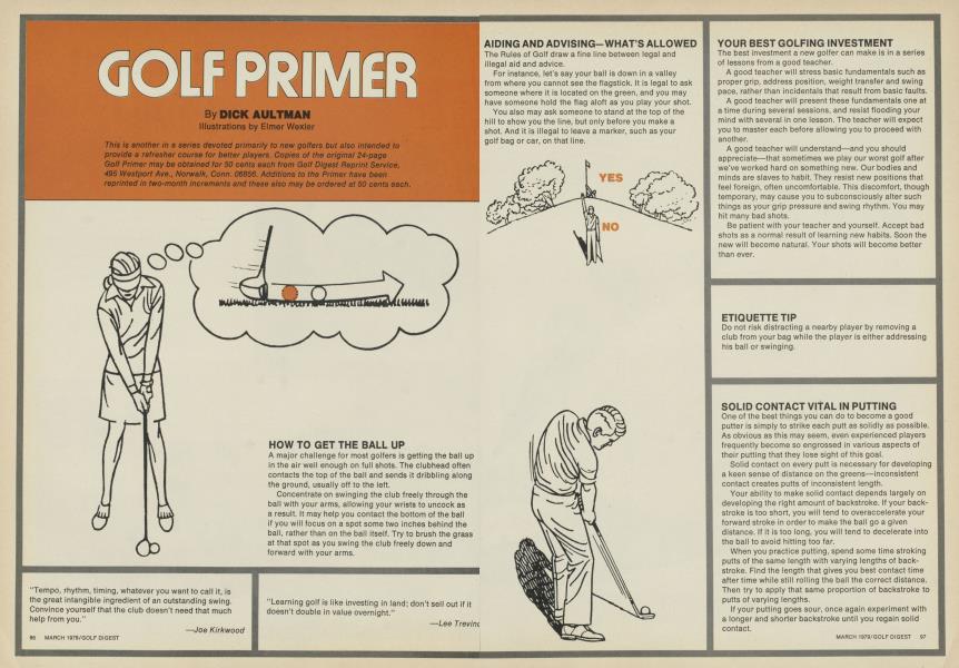 GOLF PRIMER