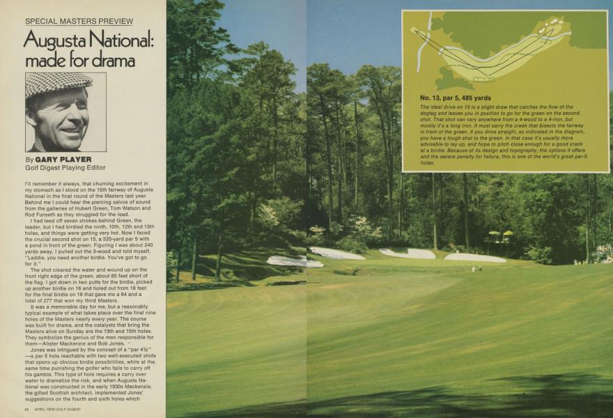 Augusta National: made for drama