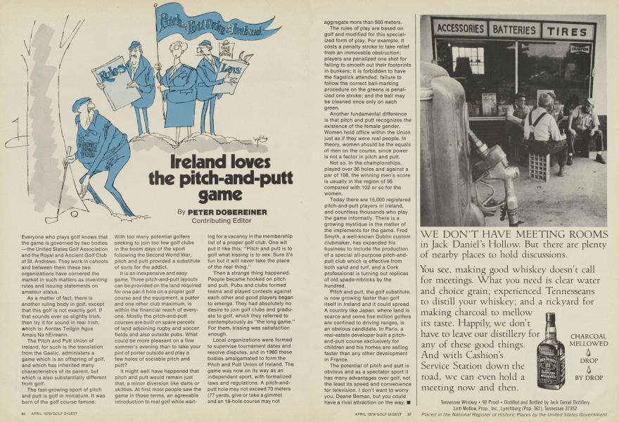 Ireland loves the pitch-and-putt game
