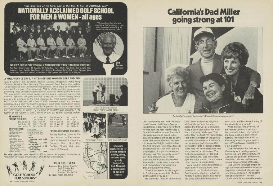 California’s Dad Miller going strong at 101