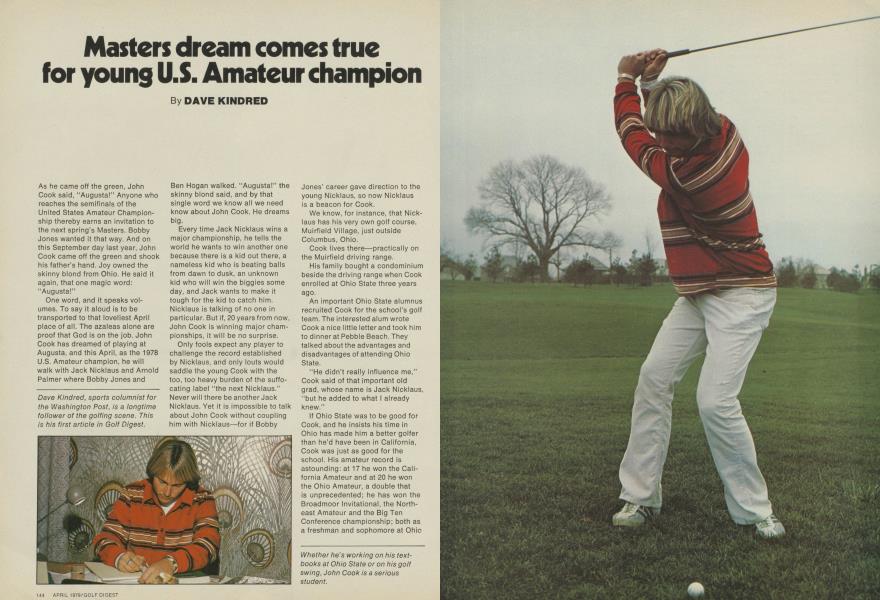 Masters dream comes true for young U.S. Amateur champion