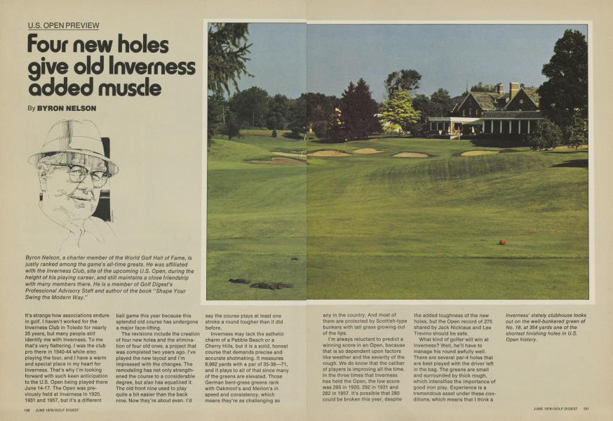 Four new holes give old Inverness added muscle