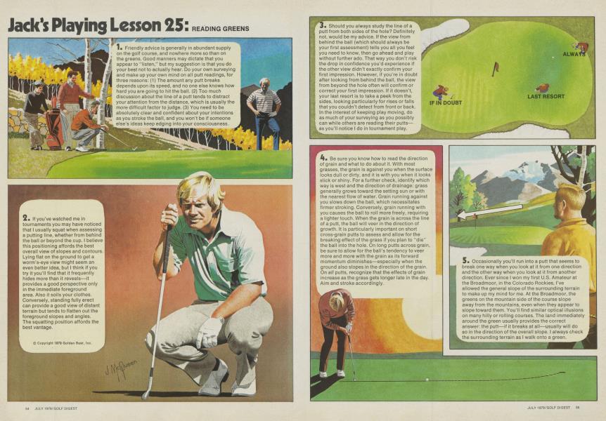 READING GREENS