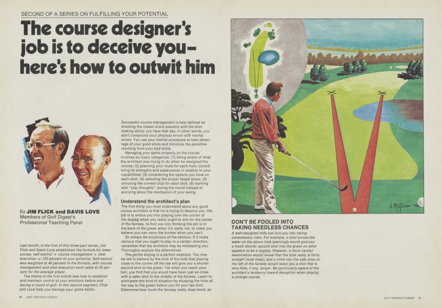 The course designer's job is to deceive youhere's how to outwit him