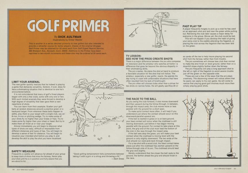 GOLF PRIMER