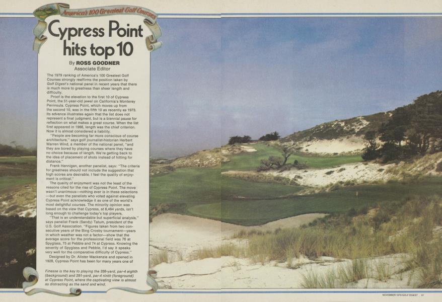 Cypress Point hits top 10
