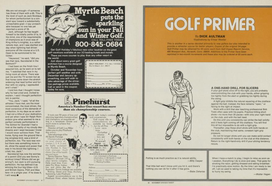 GOLF PRIMER