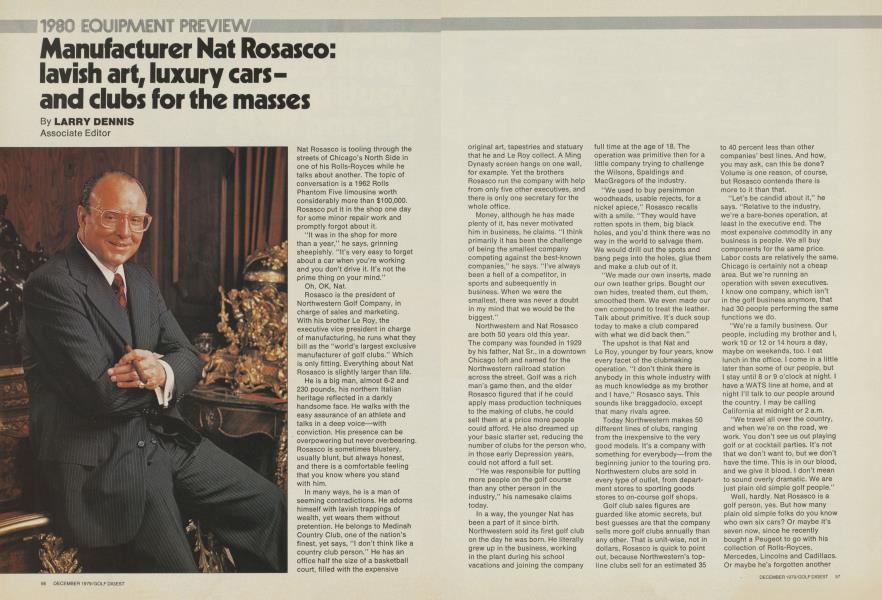 Manufacturer Nat Rosasco: lavish art, luxury cars— and clubs for the masses