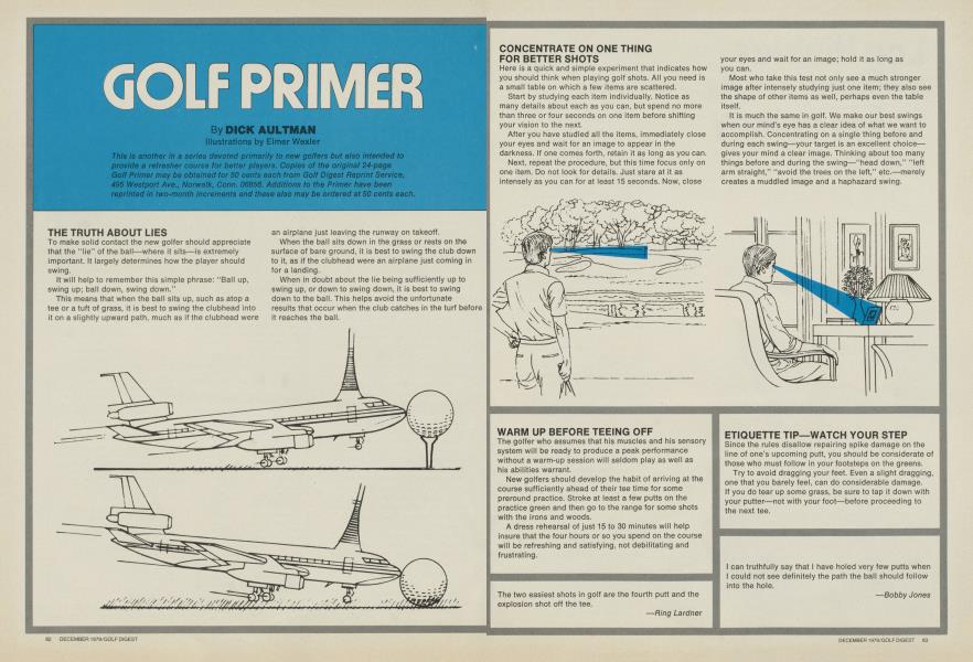 GOLF PRIMER