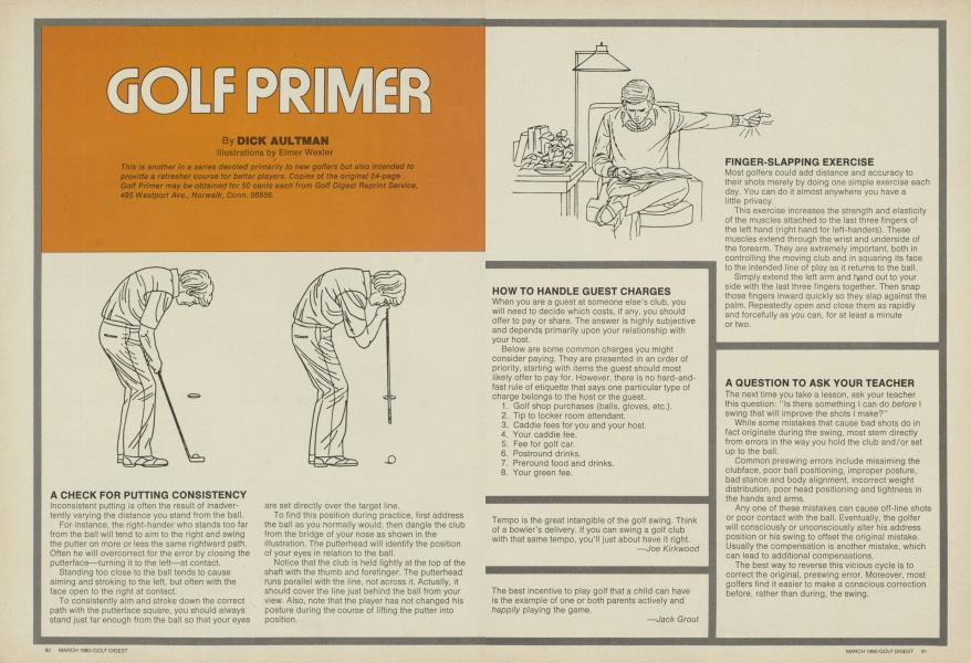 GOLF PRIMER