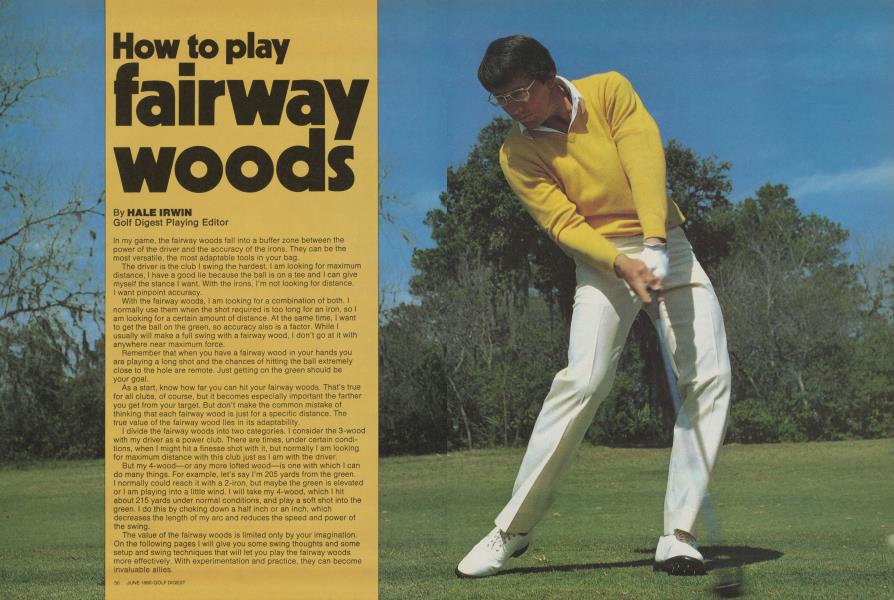 How to play fairway woods