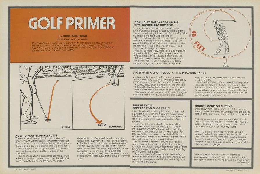 GOLF PRIMER