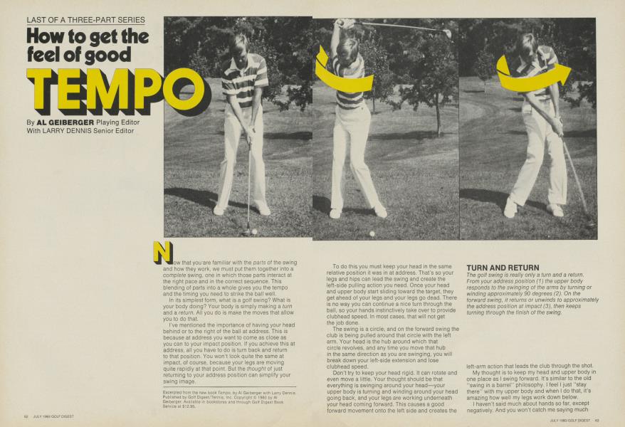 How to get the feel of good TEMPO