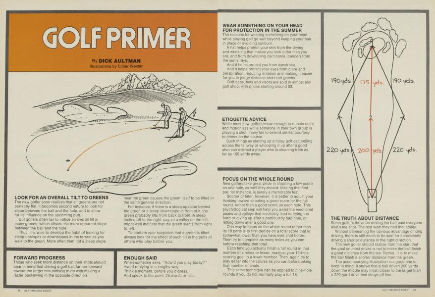GOLF PRIMER
