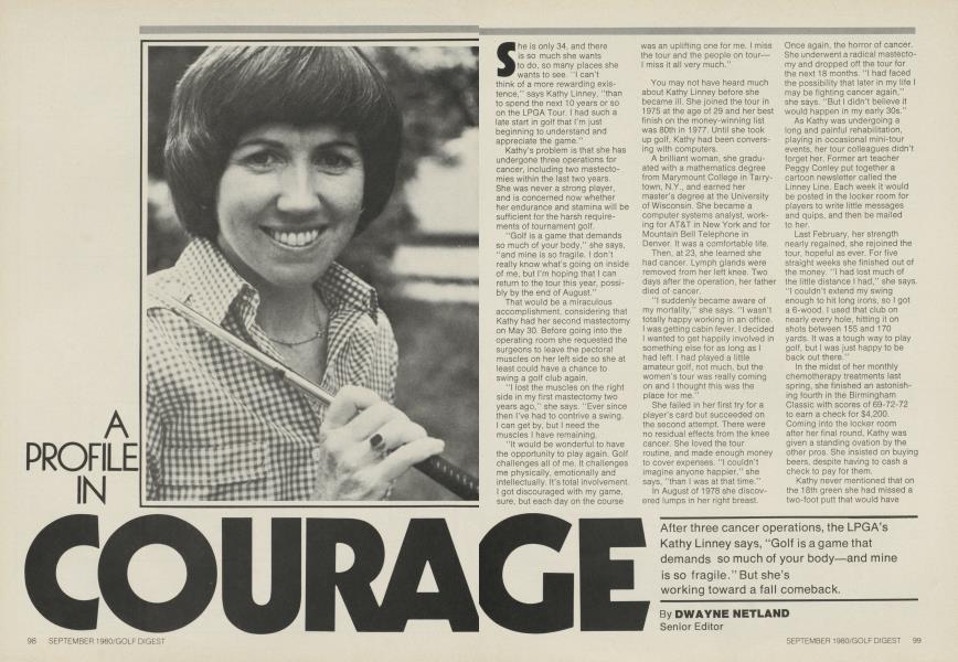 A PROFILE IN COURAGE