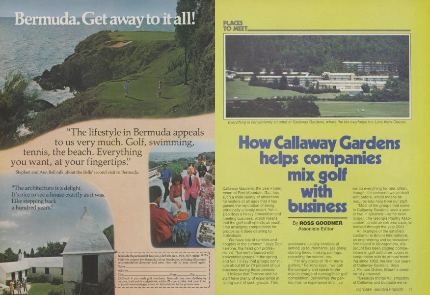 How Callaway Gardens helps companies mix golf with business