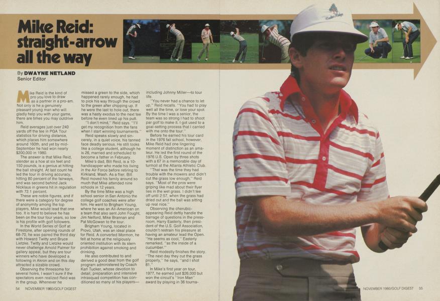 Mike Reid: straight-arrow all the way