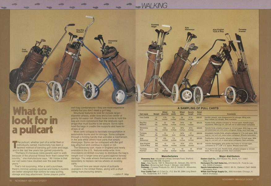 What to look for in a pullcart
