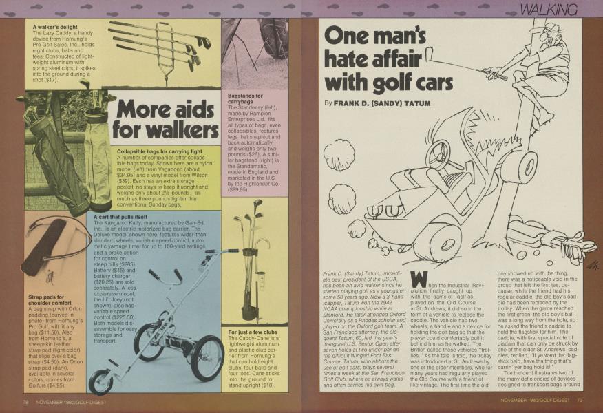 One man's hate affair with golf cars