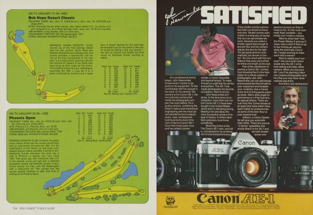 GOLF DIGEST TV GOLF GUIDE