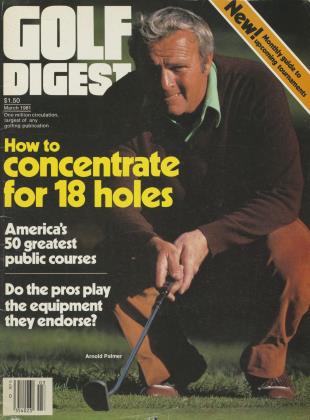 MARCH 1981 | Golf Digest