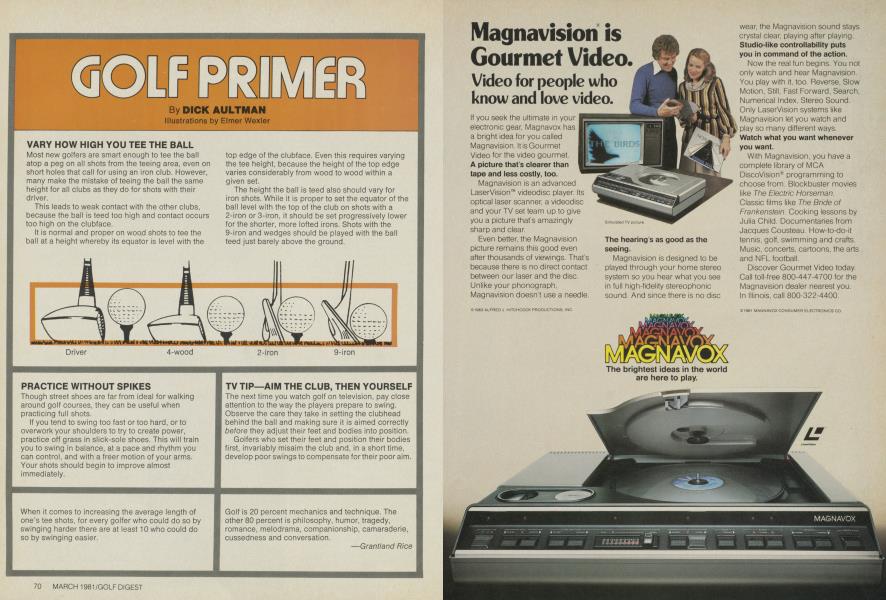 GOLF PRIMER