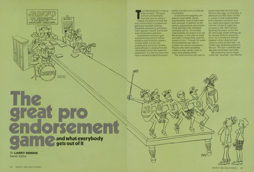 The great pro endorsement game and what everybody gets out of it