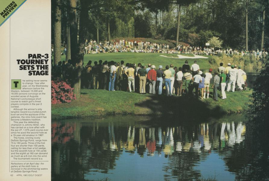 PAR-3 TOURNEY SETS THE STAGE