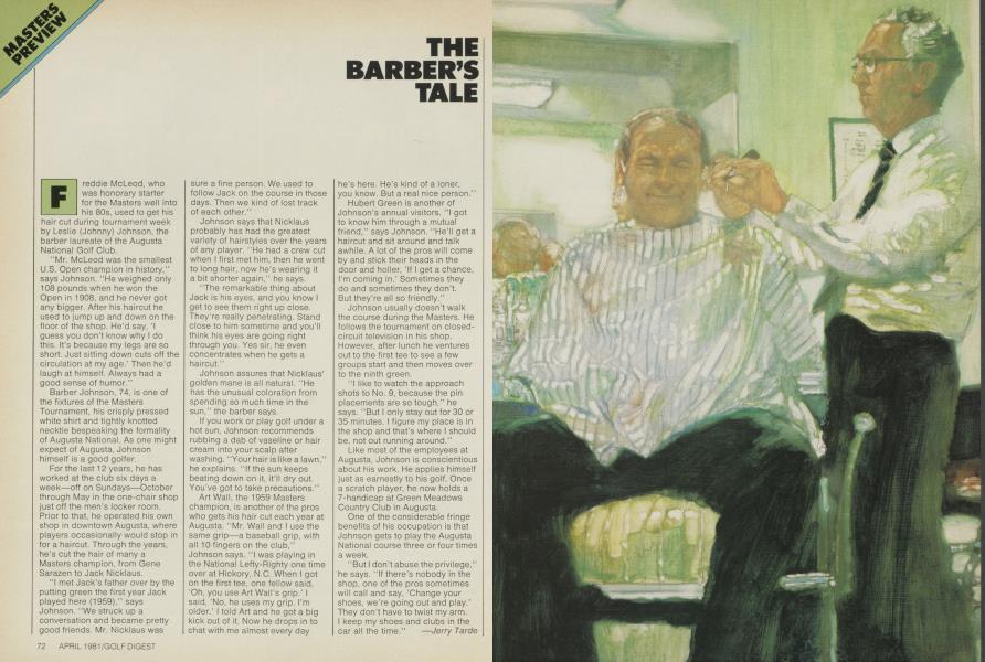 THE BARBER’S TALE