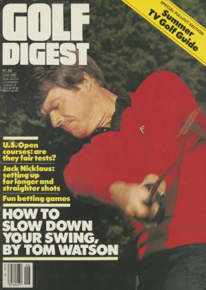 JUNE 1981 | Golf Digest