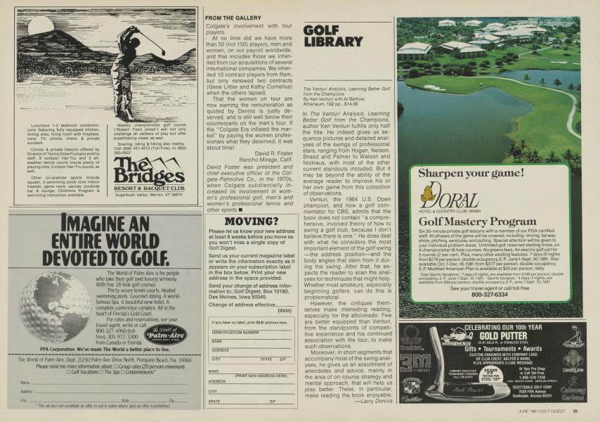 GOLF LIBRARY